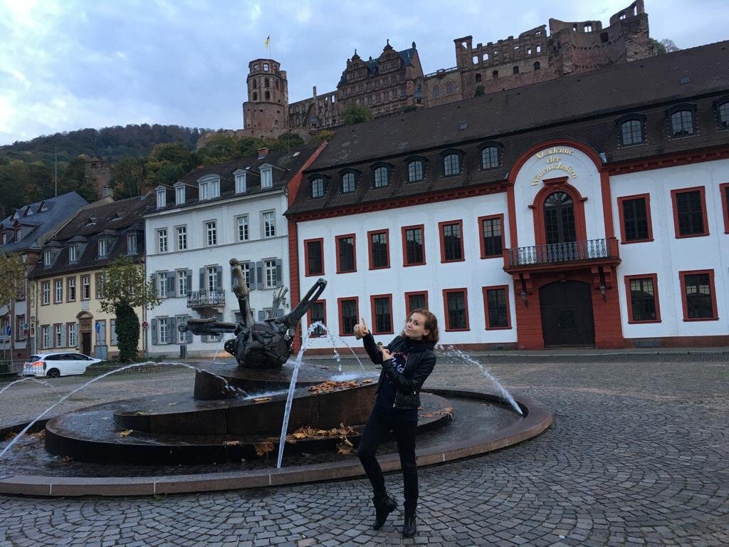 Я в Хайделберге. Октябрь, 2019.