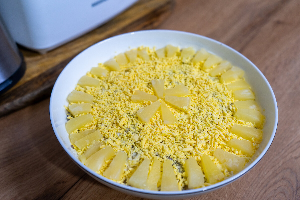 Cалат из ананасов и курицы – 10+ очень вкусных и быстрых рецептов с фото