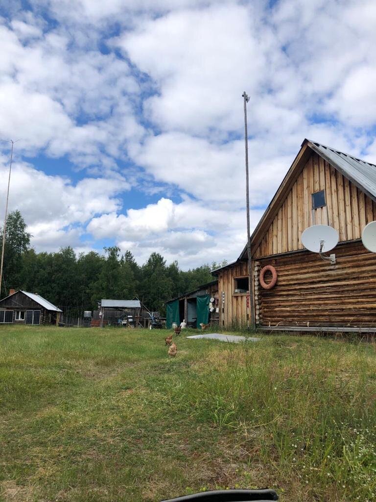 Банька в деревне