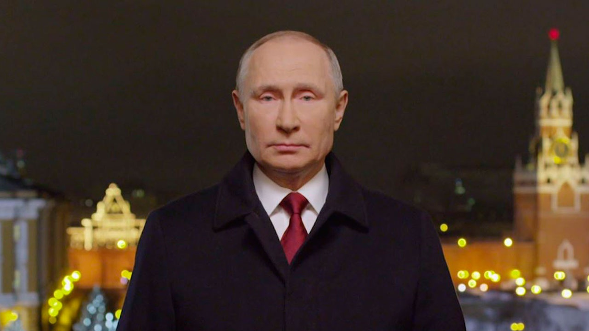 Первый канал поздравления. Новогоднее обращение Путина 2020.