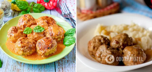 Рецепт сочных тефтелей