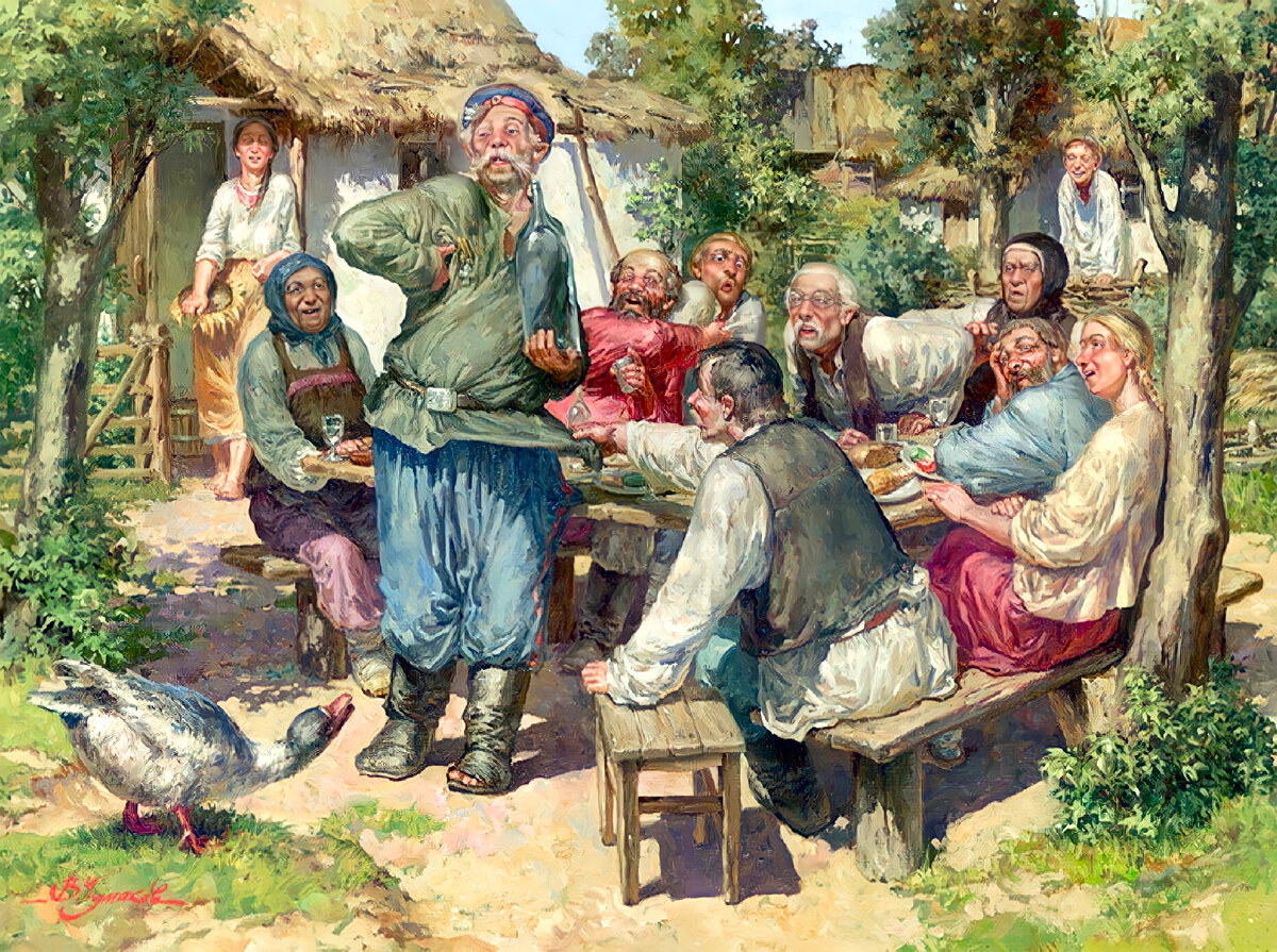 Художник Владимир Чумаков-Орлеанский.