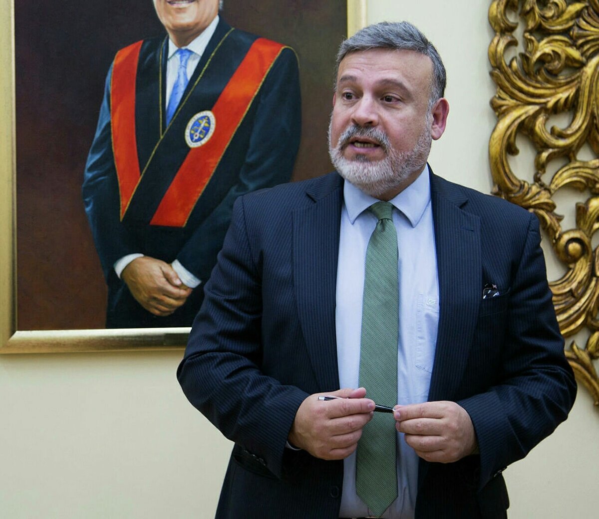 Посол Перу в Москве Хуан дель Кампо.