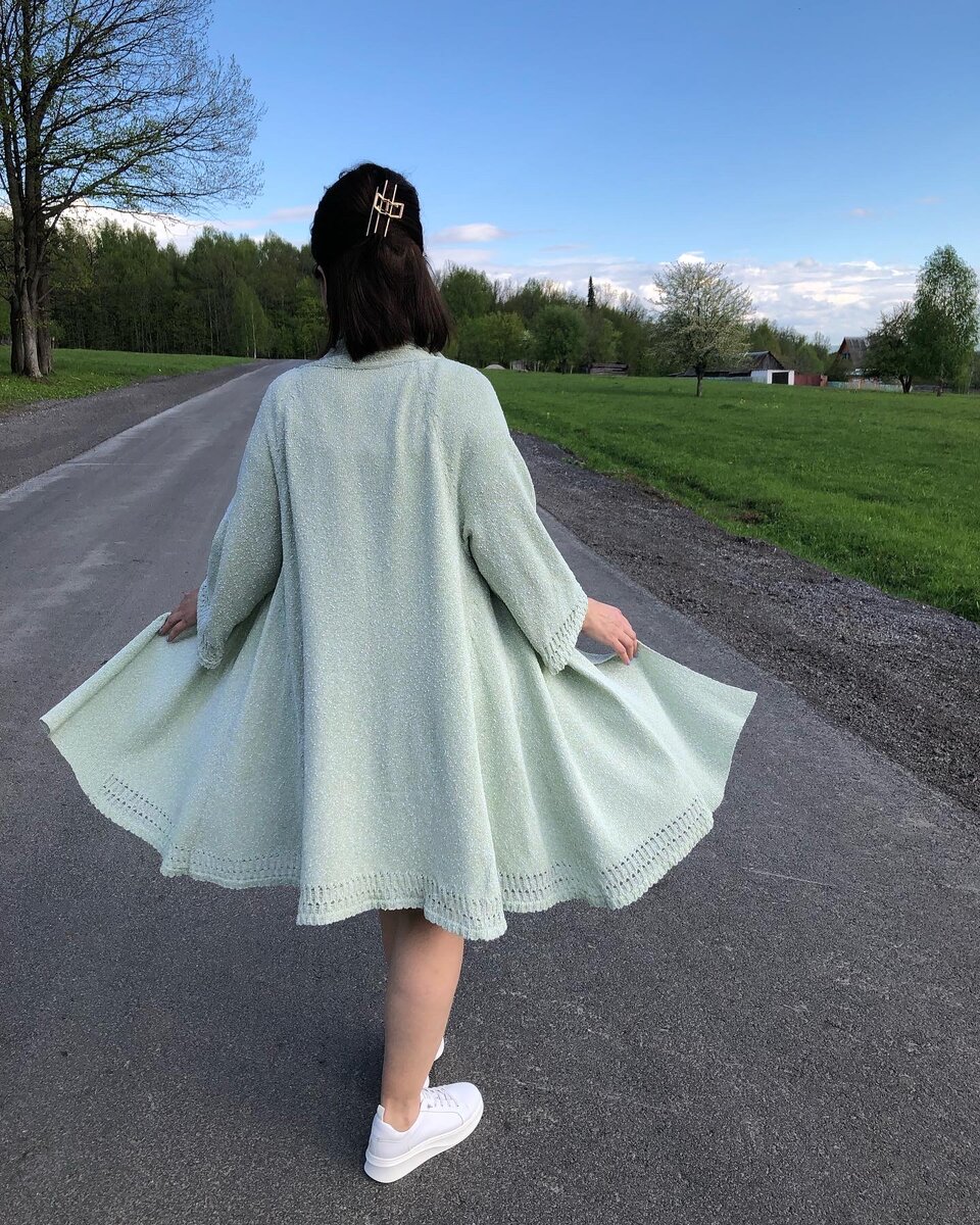 Видео кардигана в предыдущем посте