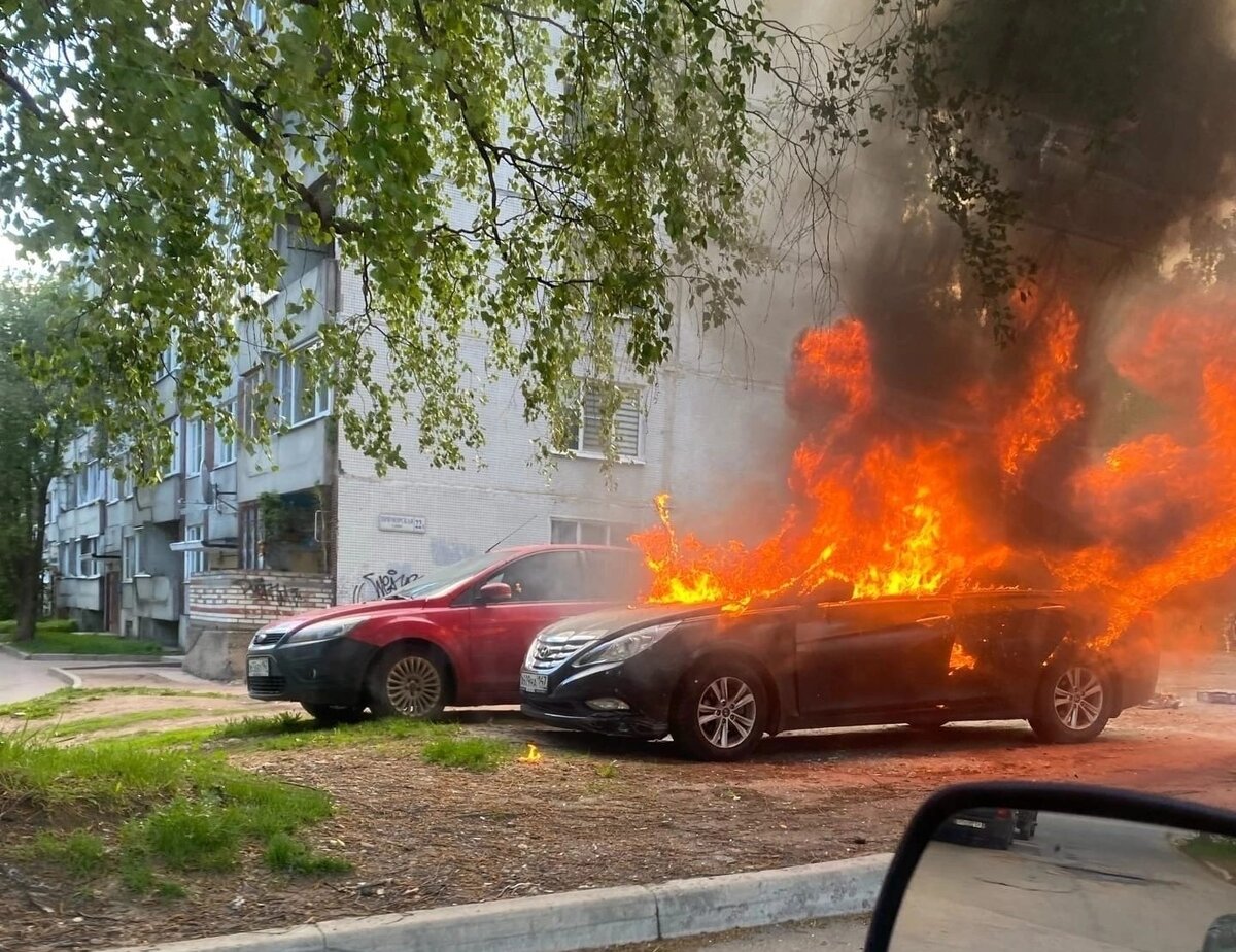 Газовой видео. Огонь взрыв.