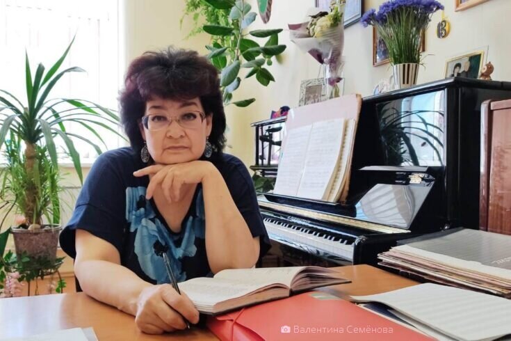 Марий Эл Республикысе сымыктышын сулло деятельже, композитор Эллина Архипова.