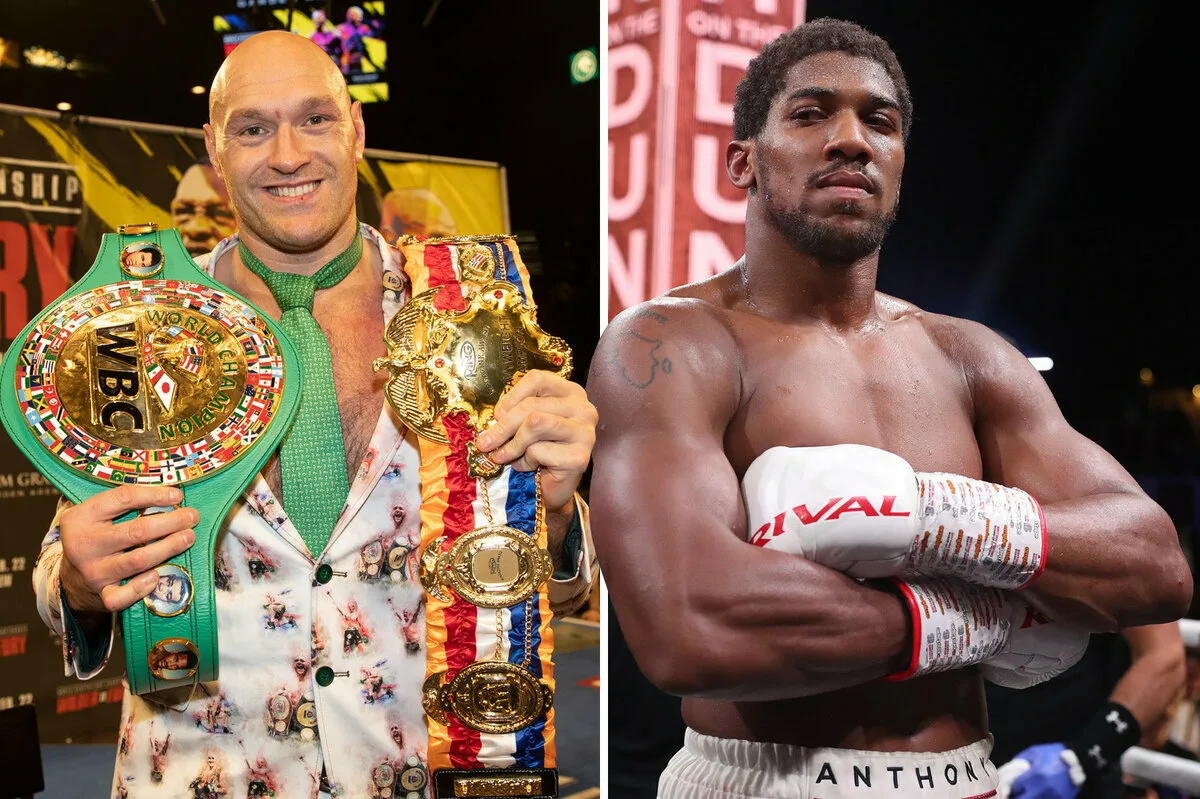 Тайсон Фьюри и Энтони Джошуа