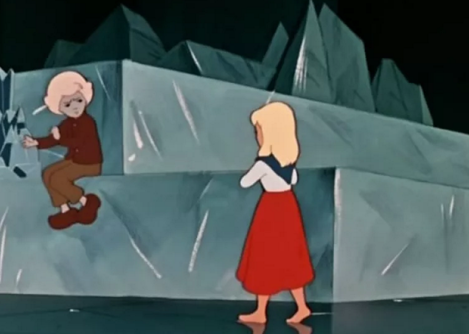 Картинки из мультфильма снежная королева 1957