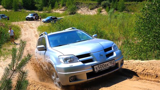 НИВА не смогла, а МУЖИК решил на Mitsubishi Outlander заскочить