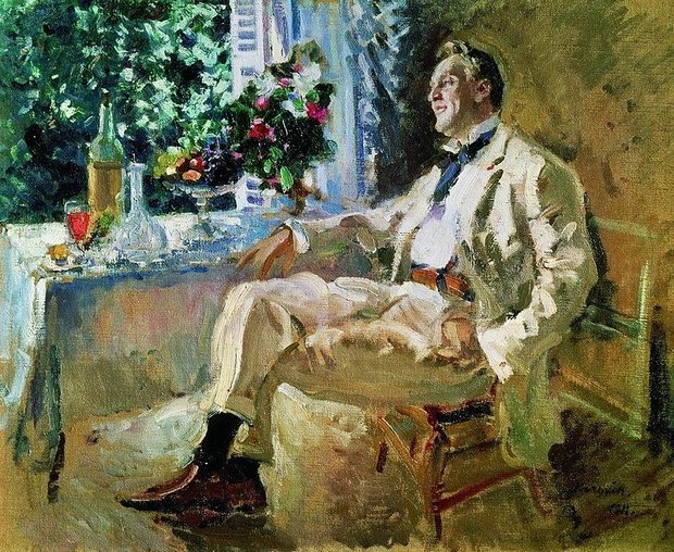 Портрет Ф.И.Шаляпина. 1911. Государственный Русский музей, Санкт-Петербург