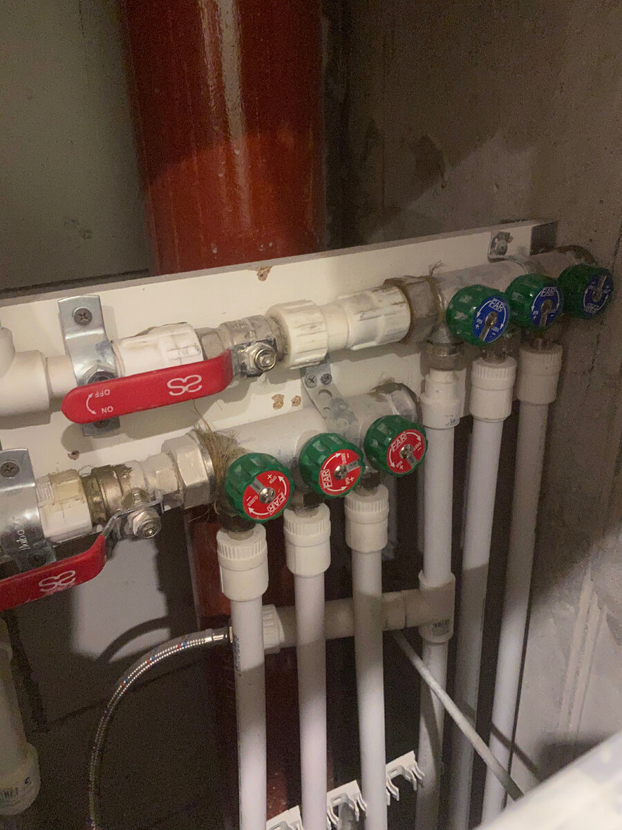 Система водоснабжения в квартире, ЖК level Амурская 