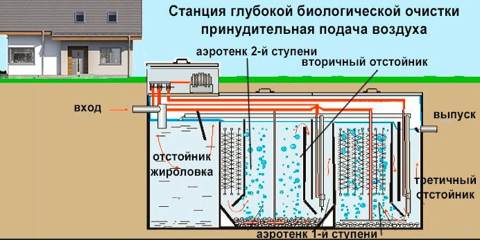 Очистные форум. Станции глубокой биологической очистки схема. Схема монтажа станции биологической очистки. Схема станций биоочистки. Станция глубокой биологической очистки схема установки.