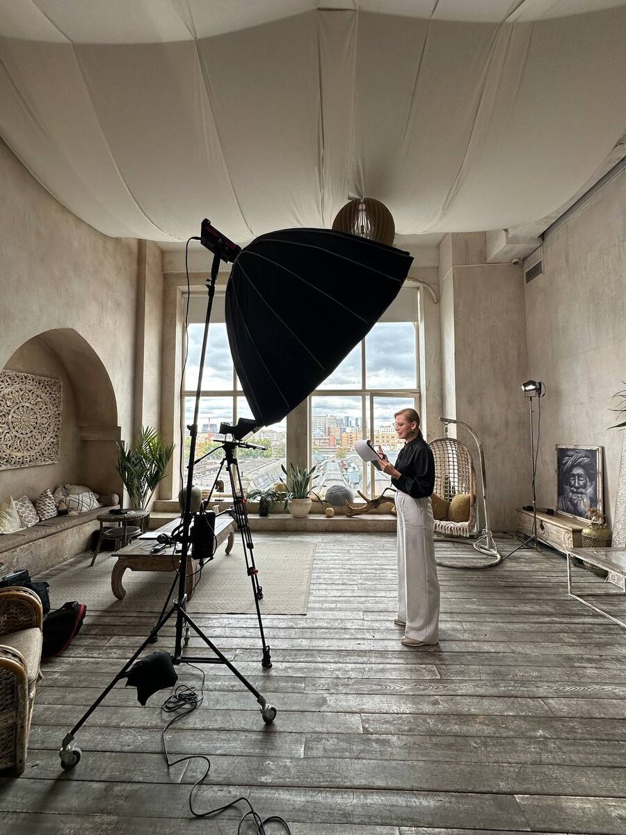 На съёмке моих новых видео