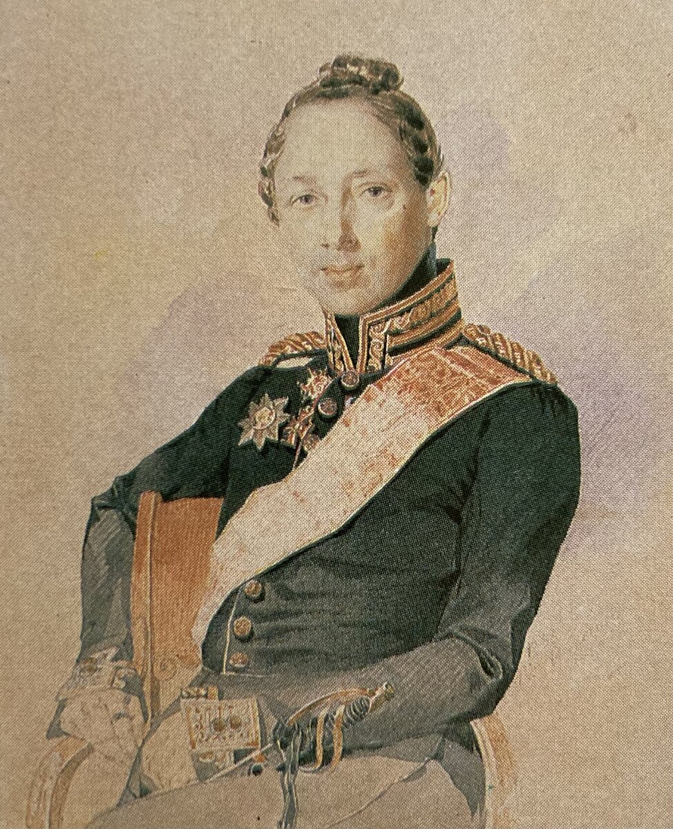 Портрет Н.Лунина. Автор Т.Шевченко.