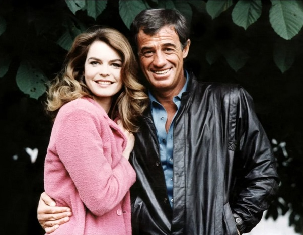 Жан-Поль Бельмондо и Сирьель Клер