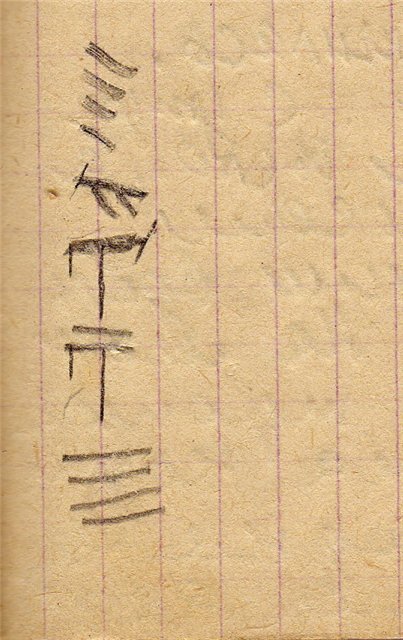 Из дневника Зины -зарубки манси.