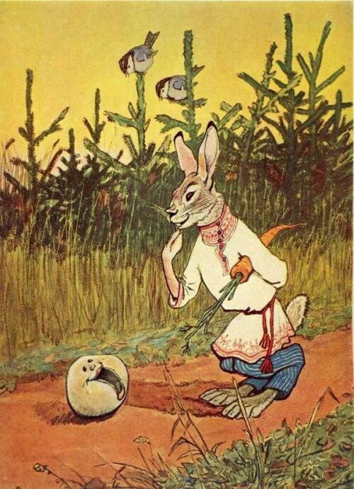 Зайчишка серенький