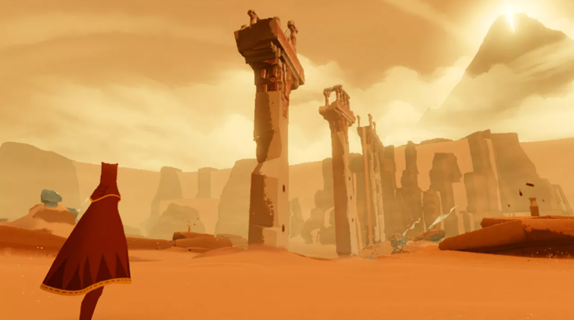 Journey, один из лучших примеров игры как искусства. 
