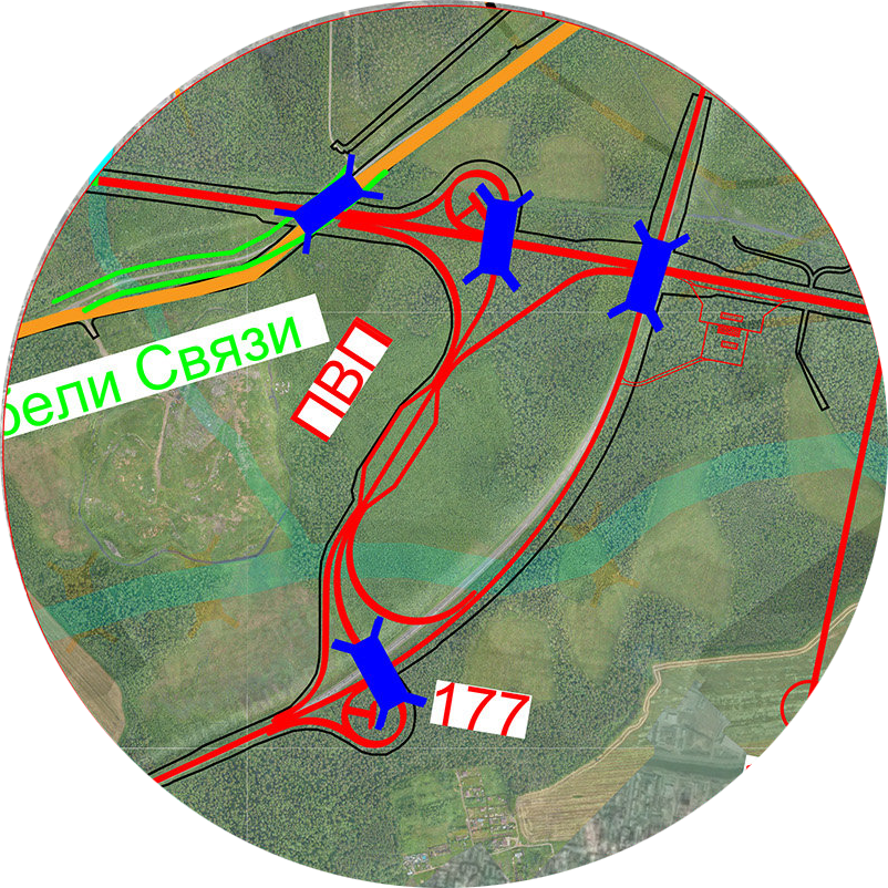 Северный обход твери м11 карта с развязками
