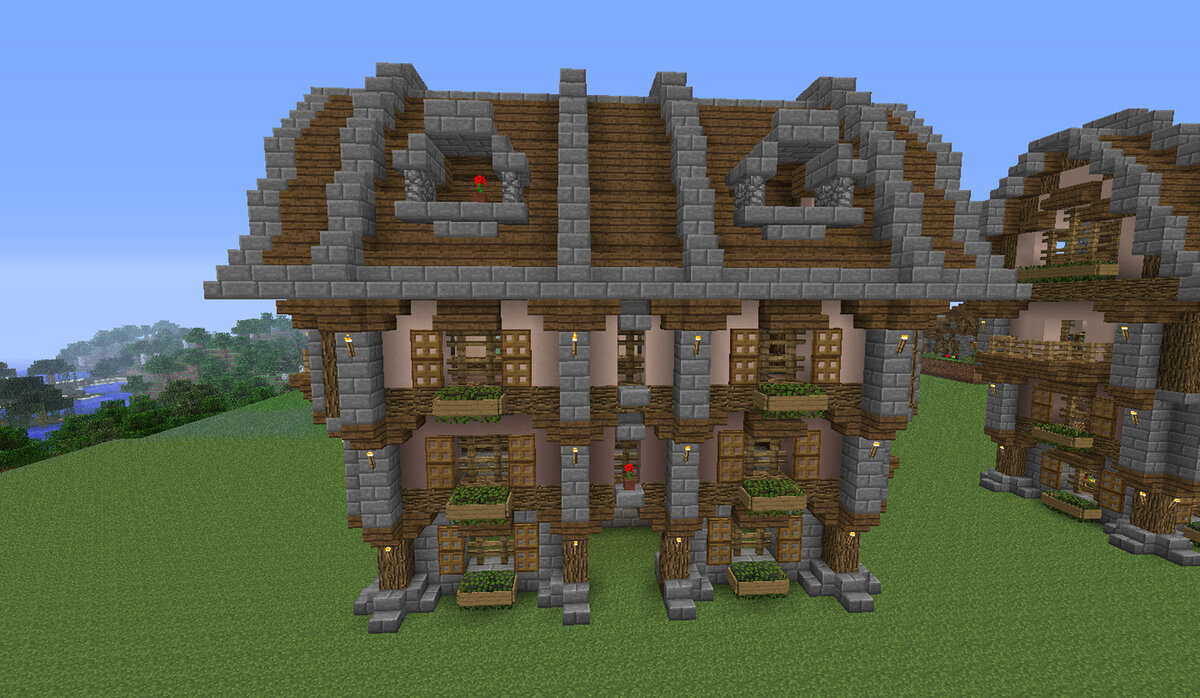 Конструктор Майнкрафт игрушечный дом на дереве, 260 деталей Minecraft