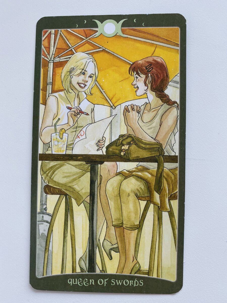 Гадание онлайн на картах таро: Что произойдёт в любви ближайшее время. Первый вариант. Фото автора 