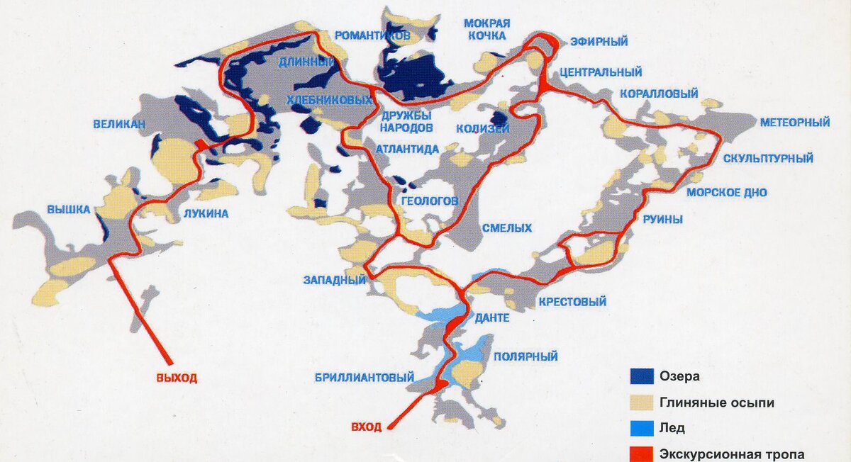 Ледяная пещера карта