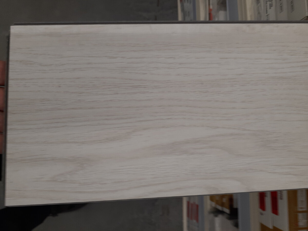 ПВХ плитка Polar. Фото автора в магазине