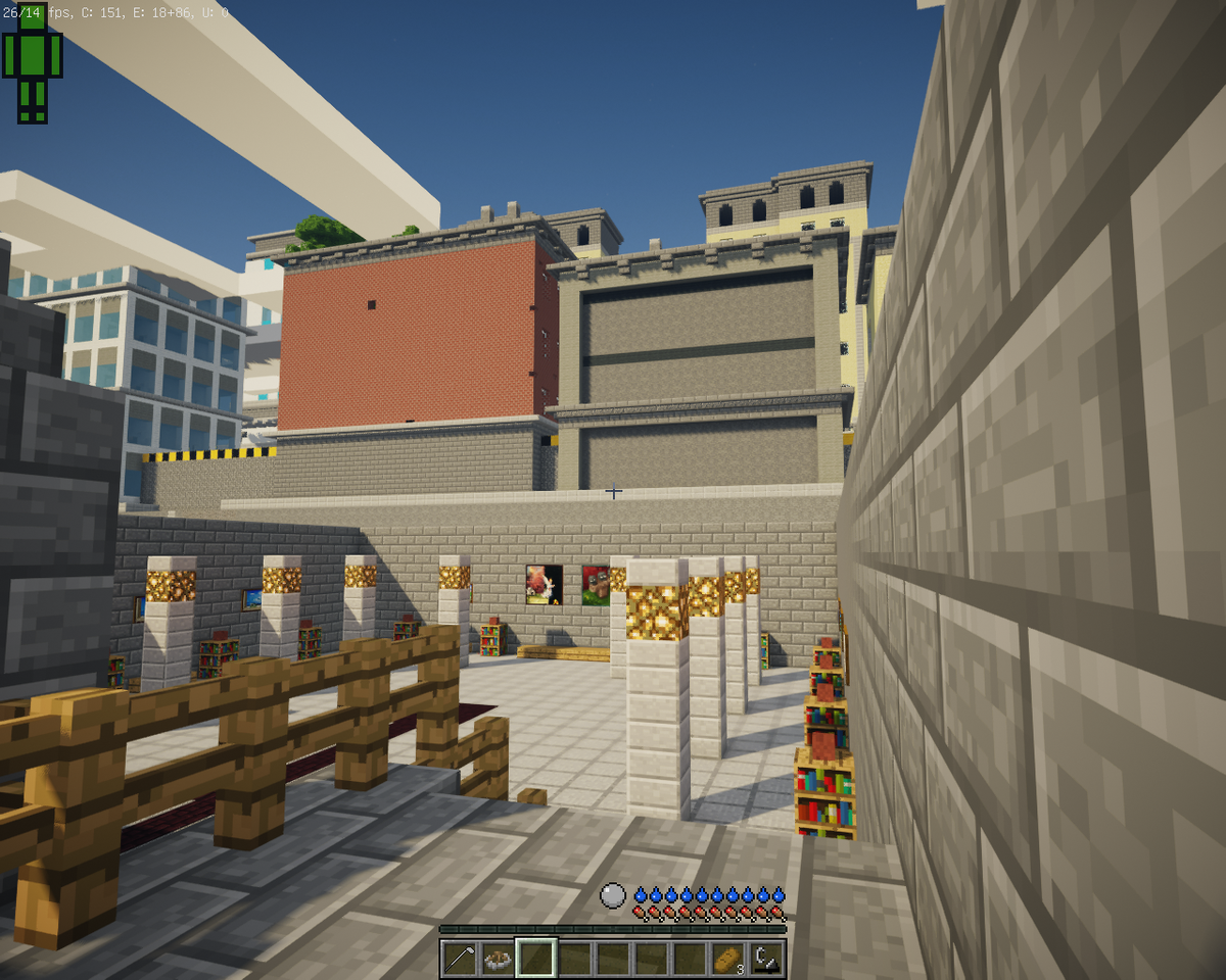 Ещё один скрин с точки спауна