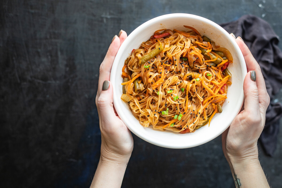 Рецепт теплого салата.