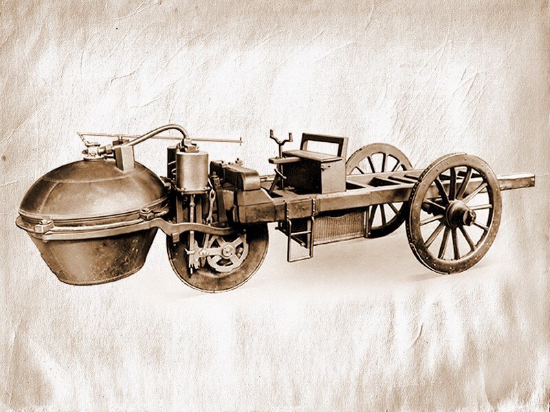 Паровая телега Киньо