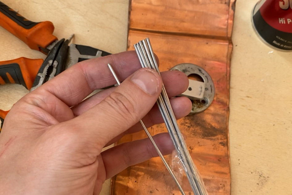 Прутки для сварки алюминия.