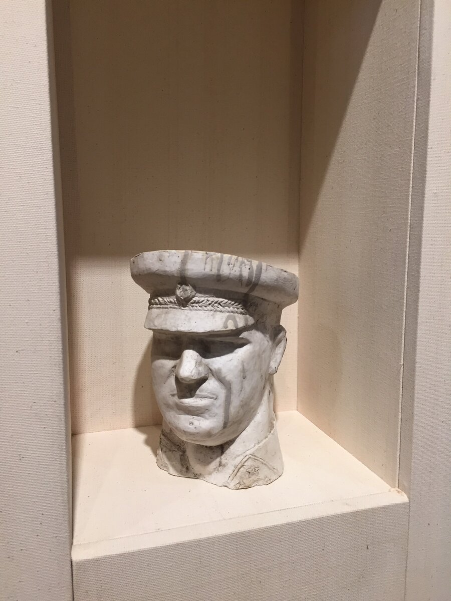 Андрей Семченко. Маршал Жуков. 1970-е, гипс. Предоставлено Анастасией Павловой