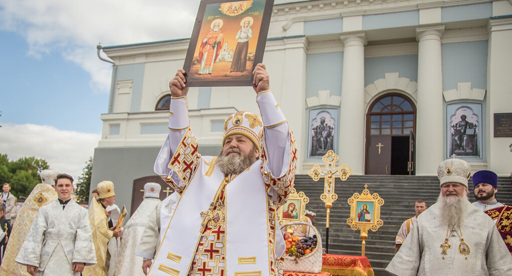 Чин прославления новых святых в Воткинске
