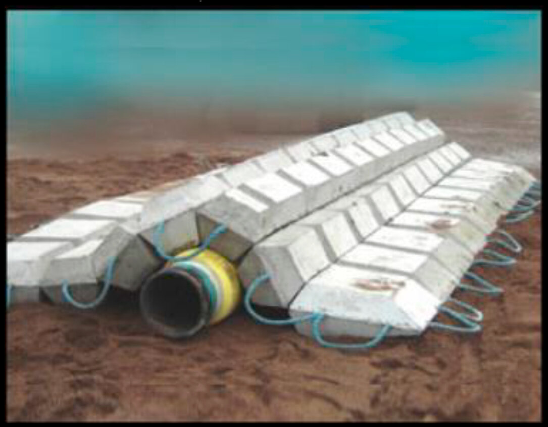 Гибкое бетонное покрытие пбзгу