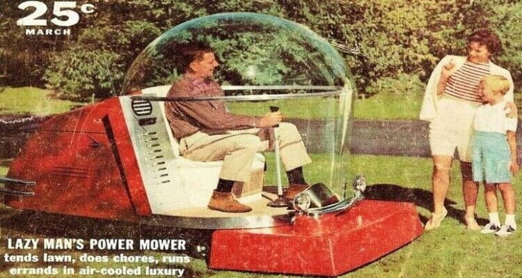 Газонокосилка Power Mower of the Future 