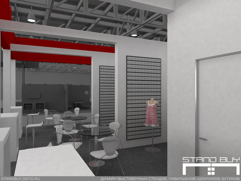 Проект выставочного стенда Фонда Развития Армении (DFA). Архитектор - Павел Сапов.