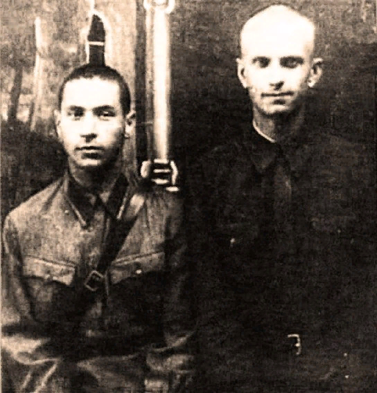 Березин и Тимошенко в молодости