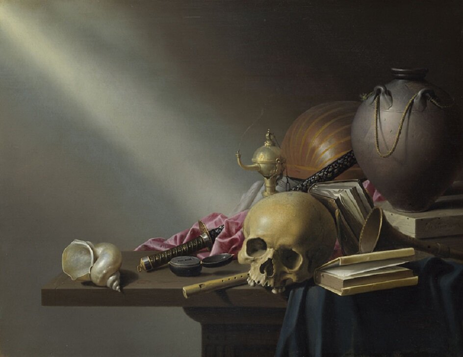 Vanitas. Хармен Стернвейк. 1645 г.