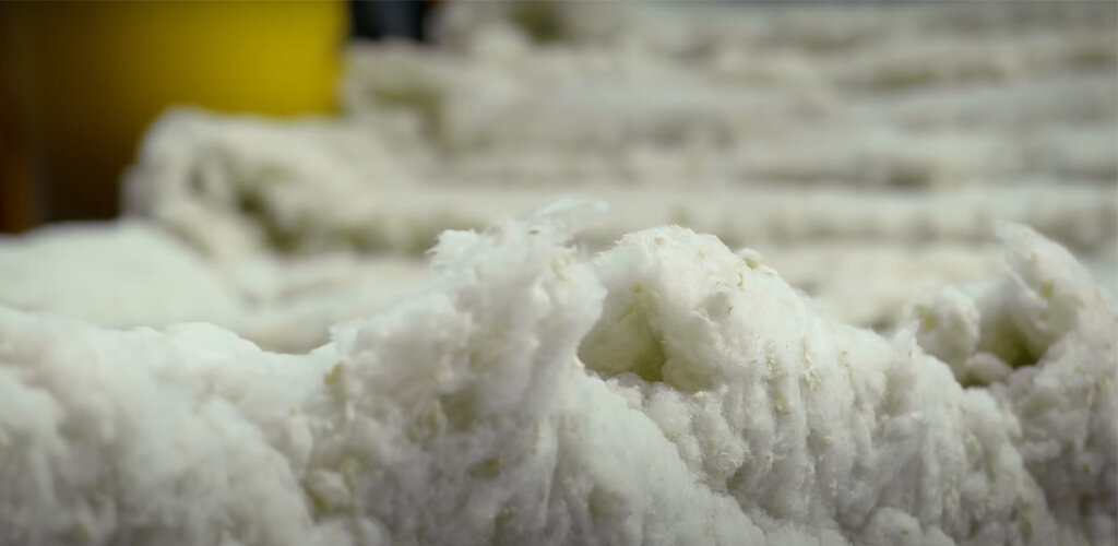 Термически обработанный базальт - минераловатная масса