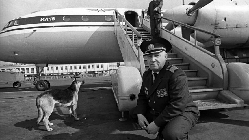 Лётчик В. Валентэй