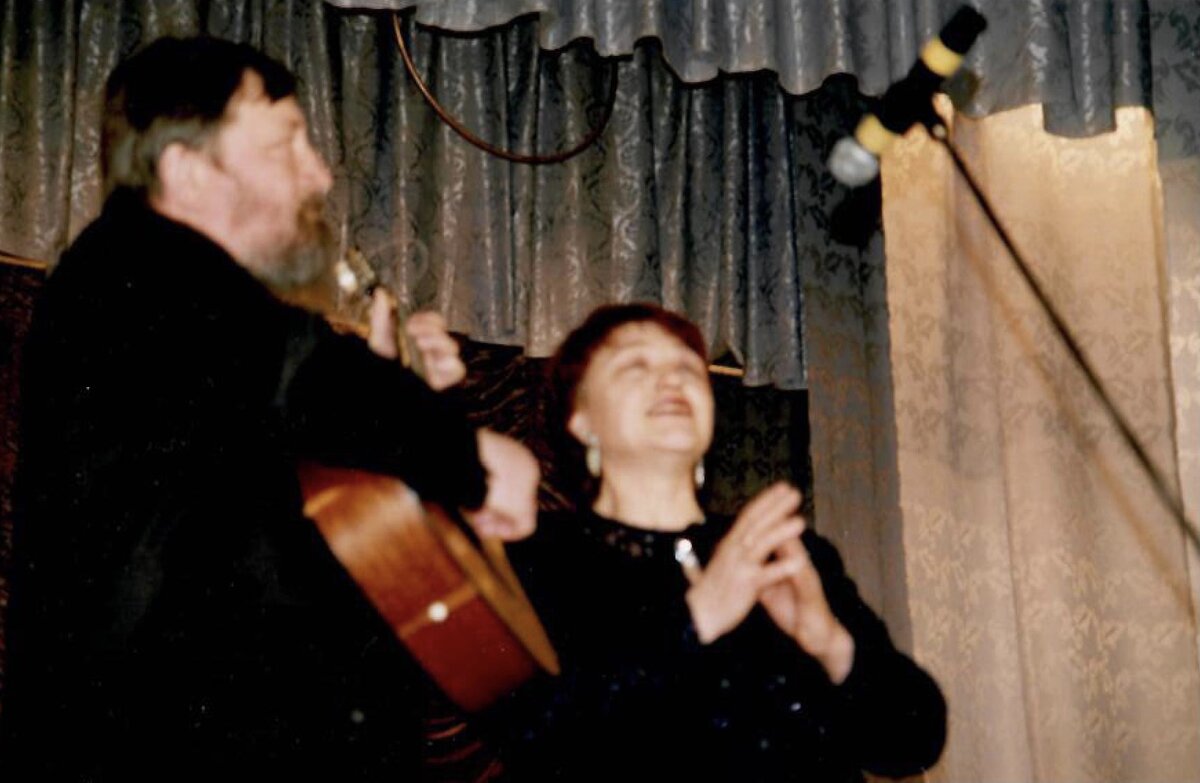 Маргарита и Сергей в Театре романса, 2003 год.
