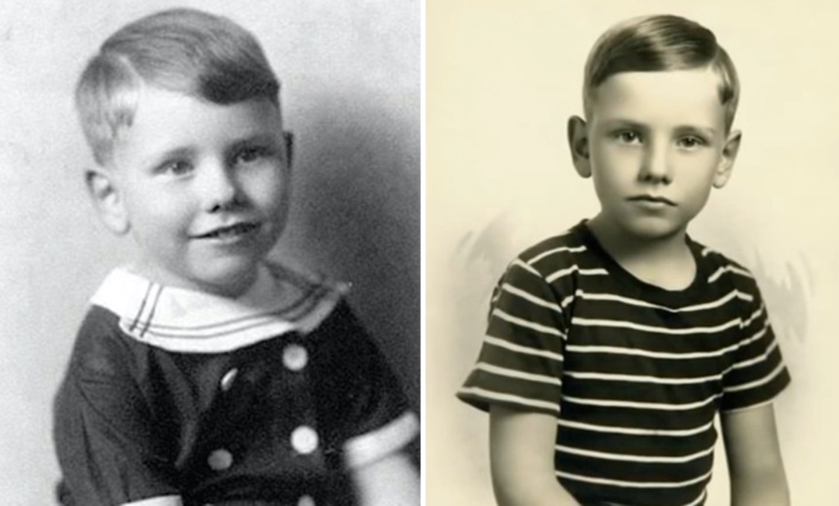 Уоррен Баффетт в детстве. Источник: https://clck.ru/WYyxV