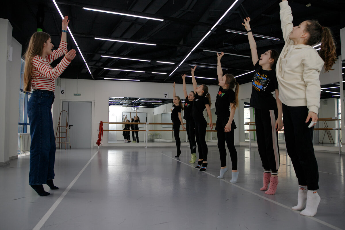 Занимаемся актерским мастерством с чир-спортсменками. Куркино. Студия BFLY.