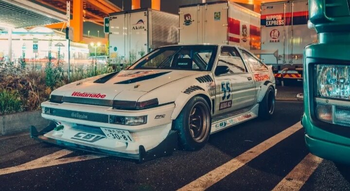 Toyota sprinter trueno ae86