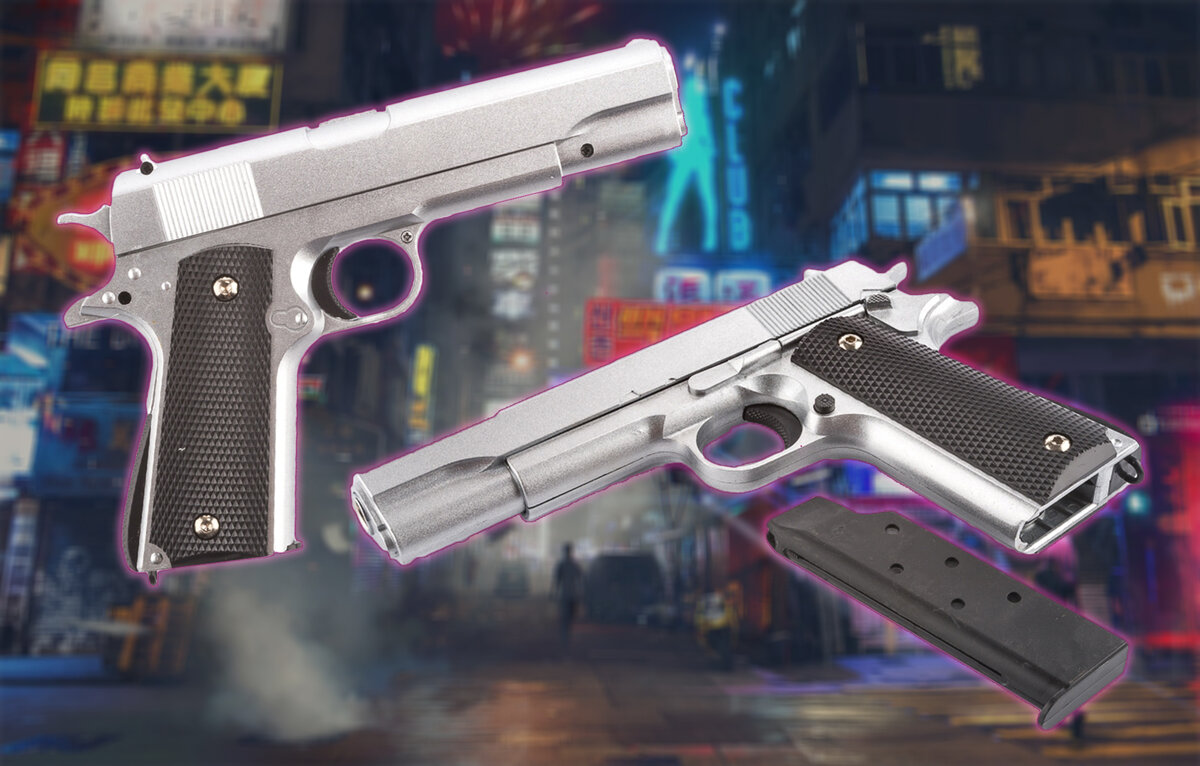 Galaxy G.13S Colt 1911 Classic silver