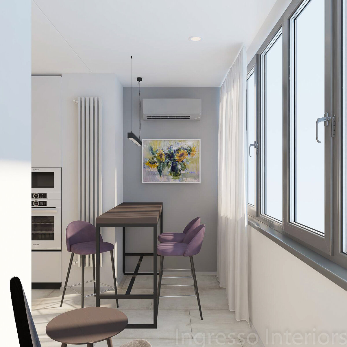 Визуализация проекта на Академической. Идет процесс реализации