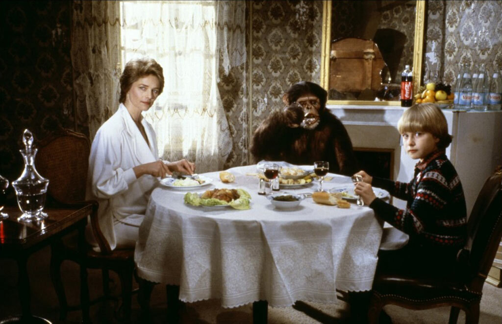 Кадр из фильма "Макс, моя любовь" (1986)