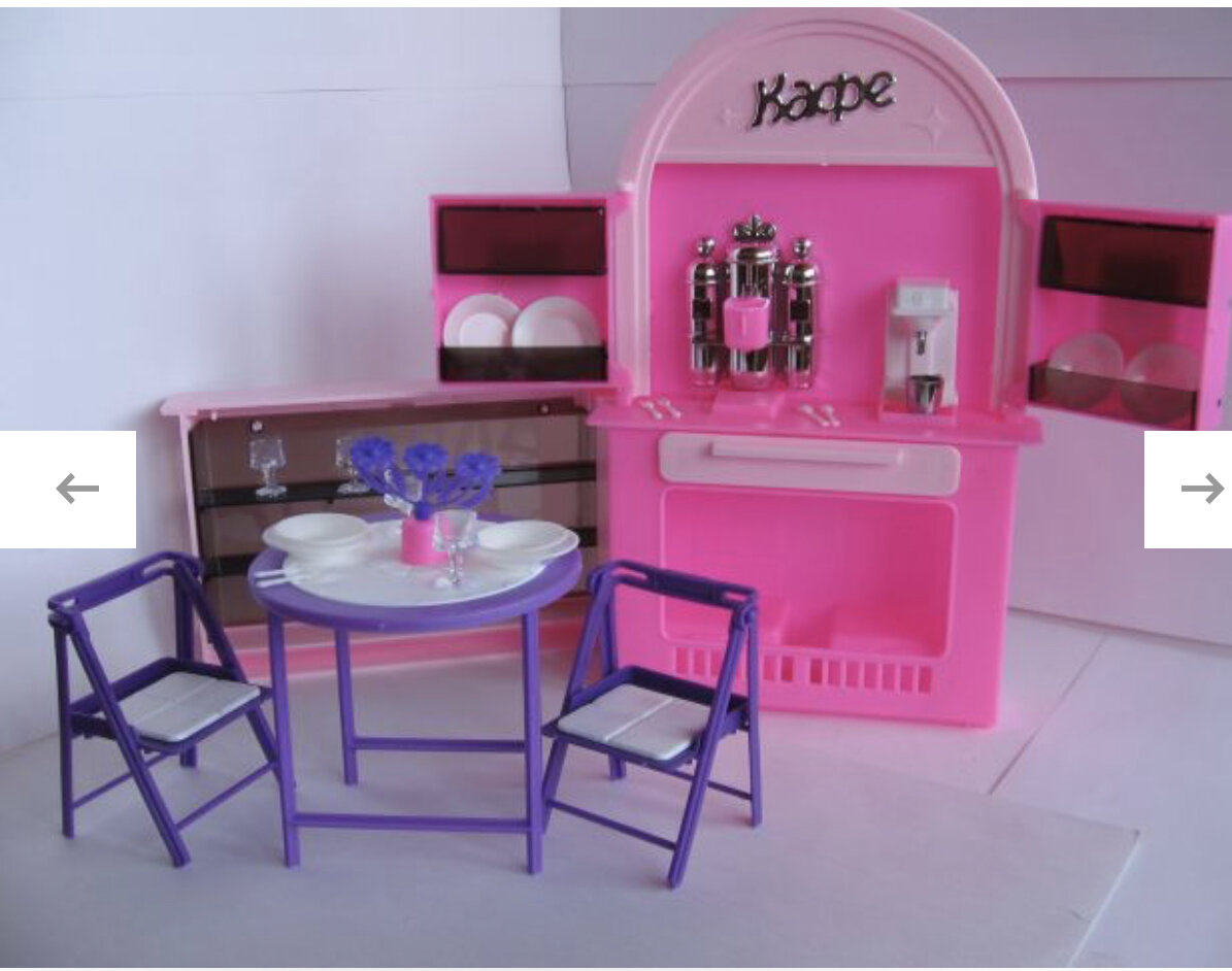 Барби мебель бар