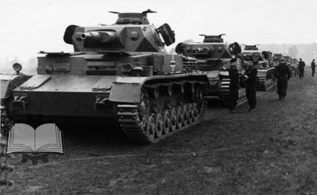 Pz.Kpfw.IV Ausf.C, на начало войны самый массовый немецкий средний танк.