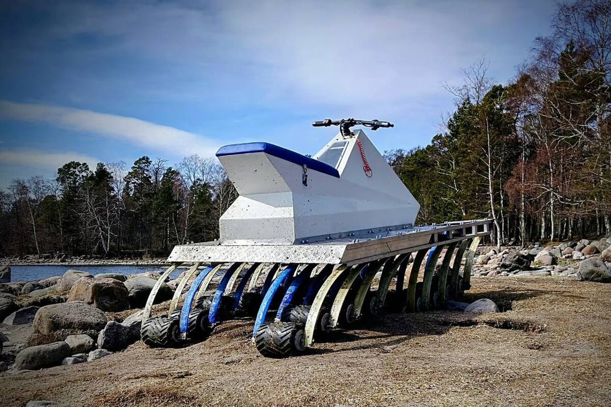 18-колёсный электрический вездеход - 18 Wheels